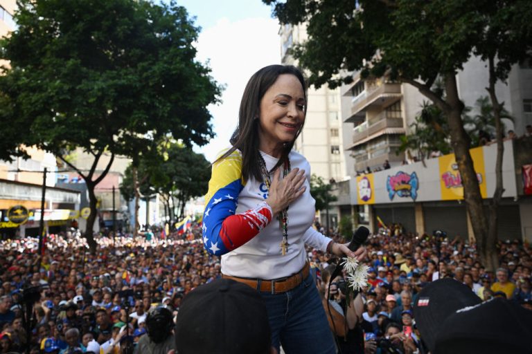 VENEZUELA-OPPOSITION-PROTEST-MACHADO